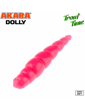 Силиконови примамки Akara Trout Time Dolly, 1.8", 45 мм, Cheese, цвят 420, 10 бр.