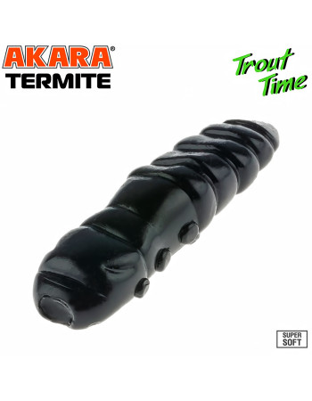 Силиконови примамки Akara Trout Time Termite, 1.5", 40 мм, Cheese, цвят 422, 10 бр.