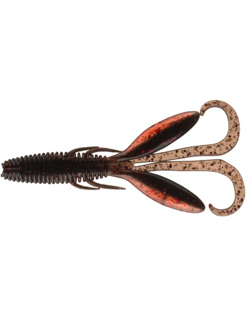 Силиконови примамки Daiwa Steez Hog, 2.2''/56 мм, цвят Red Crawfish, 10 бр.