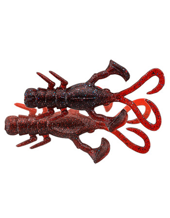 Силиконови примамки Jackall Baby Dragon 2", 50 мм, 6 бр. - Blood Impact
