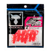 Jackall Baby Dragon цвят glow pink silver flake - силиконова примамка за морски риболов