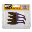 Силиконови примамки M5 Craft Plitka 8.9 см - 4 броя в опаковка