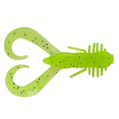 Силиконови примамки M5 Craft Radiator 2", 51 мм, 052 Chartreuse Neon Flake, 7 бр.