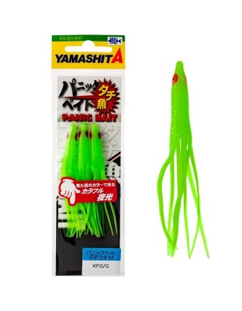Силиконови октоподи Yamashita Panic Bait Rockfish 2.5", KFG/G, 3 бр.