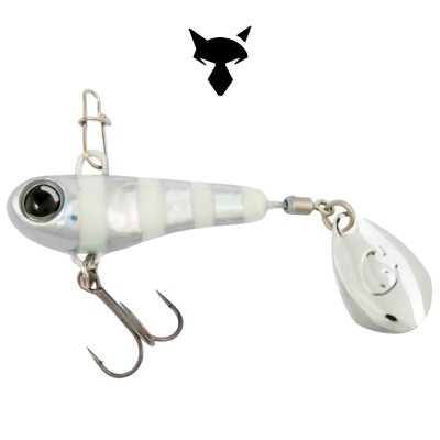 Спинер Jackall Good Meal Spin, цвят Magma Silver