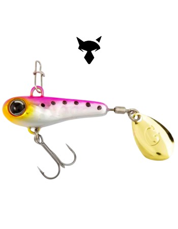 Спинер Jackall Good Meal Spin, цвят Pink Lens