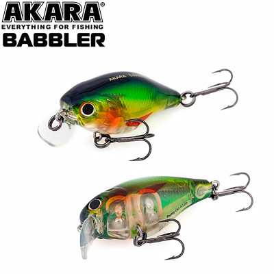 Воблер за кефал Akara Babbler 40F, 3 г, цвят A45