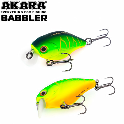 Воблер за кефал Akara Babbler 40F, 3 г, цвят A68