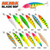 Akara Blade 90F 9 см 12 г, цвят A68 - плаващ / floating воблер за щука
