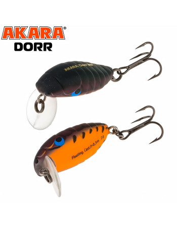 Воблер Akara Dorr F, 30 мм, 2 г, цвят A202
