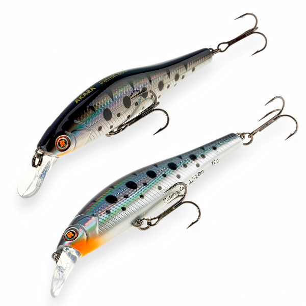 Воблер Akara Patron 85F, 85 мм, 10 г, цвят A88 — снимка 1