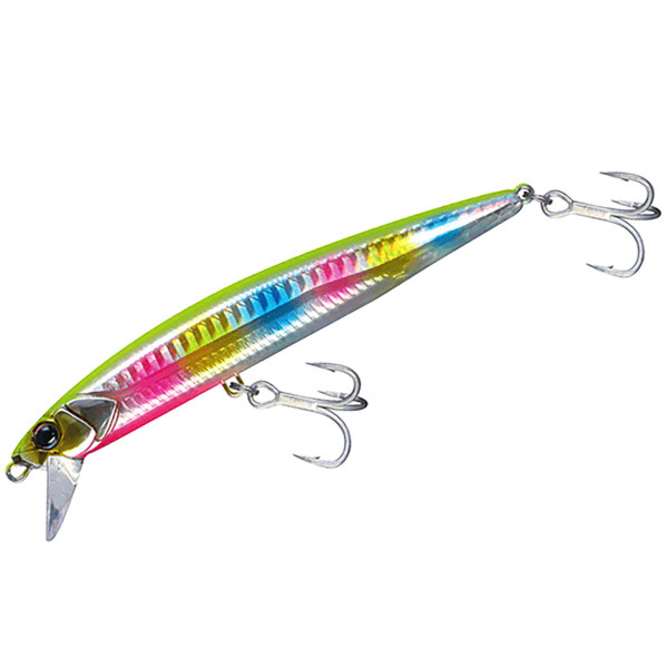 Потъващ морски воблер Jackall BigBacker Anchopeed SlimLong 120 мм, 35 г, Sagoshi Candy — снимка 1