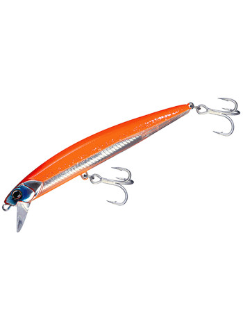 Потъващ морски воблер Jackall BigBacker Anchopeed SlimLong 120 мм, 35 г, Sagoshi Spark