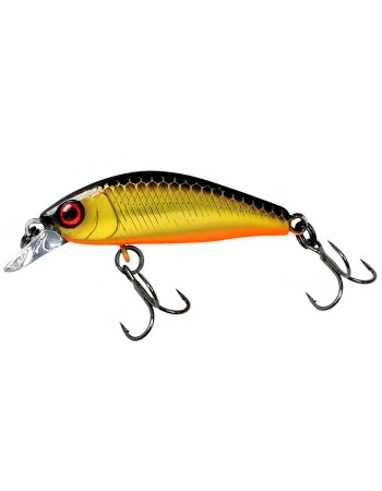 Suspending воблер Jackall Chubby Minnow, 35 мм, 2.3 г, цвят HL Gold & Black