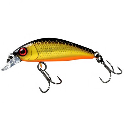Suspending воблер Jackall Chubby Minnow, 35 мм, 2.3 г, цвят HL Gold & Black