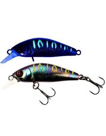 Suspending воблер Jackall Chubby Minnow, 35 мм, 2.3 г, цвят UV UL Tamamushi Tiger
