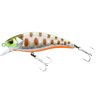 Потъващ воблер Jackall Timon Native Tricoroll S, 55 мм, 5.3 г, цвят Flash Chart Yamame