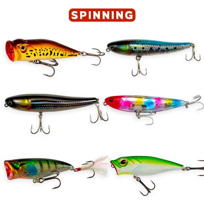 Комплект повърхностни примамки TopWater Wobbler Set 2