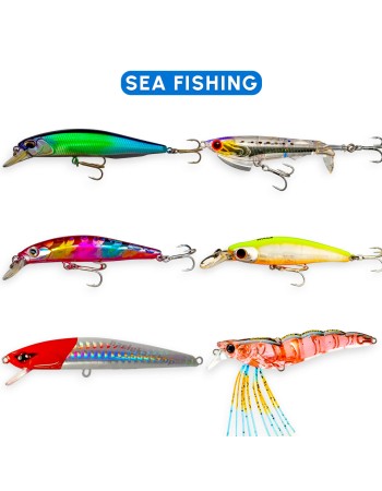 Комплект от 6 бр. морски воблери Aegean Sea Wobbler Set 1