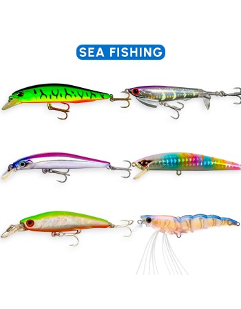 Комплект от 6 бр. морски воблери Aegean Sea Wobbler Set 2