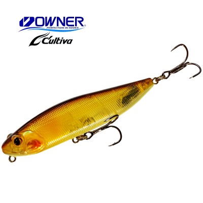 Воблер-уолкър Owner Cultiva Tango Dancer, 115 мм, 25 г, цвят 06 Shiner