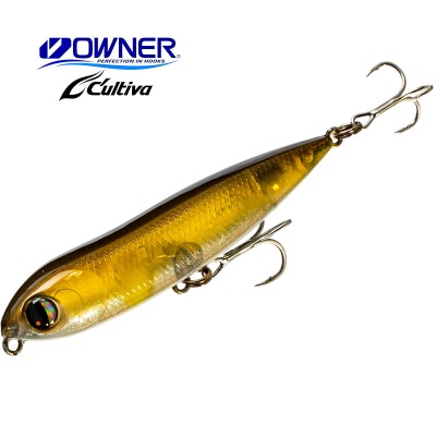Воблер - уолкър Owner Cultiva Zip N Ziggy, 80 мм, 7.5 г, цвят 06 Shiner