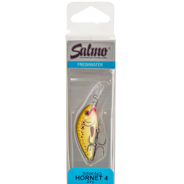 Потъващ воблер Salmo Hornet 40 мм, 4 г, цвят Ayu — снимка 2
