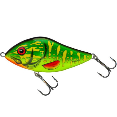 Потъващ джъркбейт Salmo Slider 70 мм, 21 г, цвят Green Pike