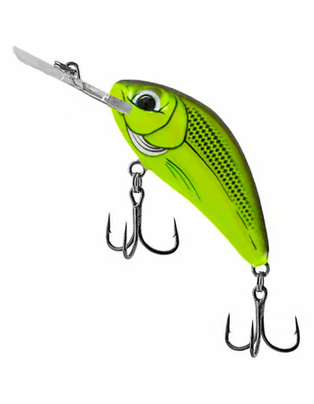 Плаващ воблер Salmo Rattlin' Hornet 35 мм, 3.1 г, цвят Chartreuse