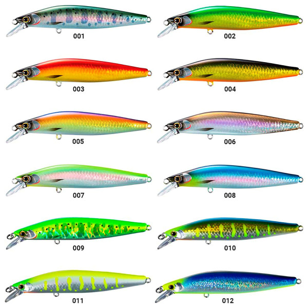 Плаващ воблер Shimano ML Bullet, 93 мм, 10 г, Lemon Yamame — снимка 2