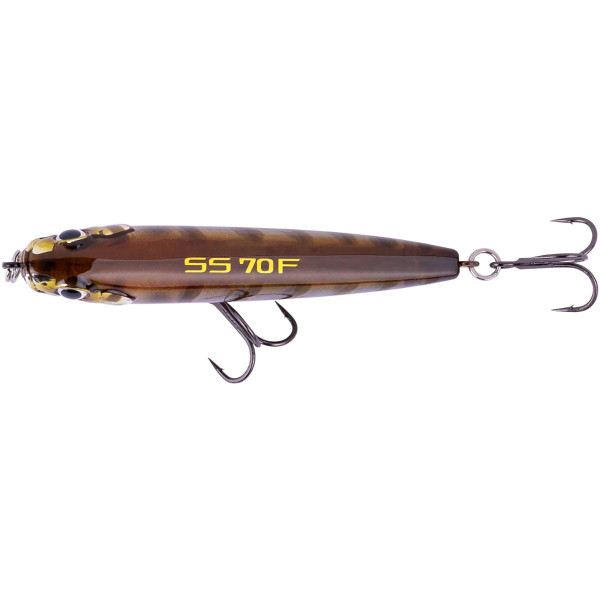 Повърхностен воблер Shimano Shock Stick F, 70 мм, 7 г, Wakasagi Tiger — снимка 2