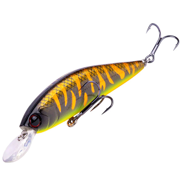 Suspending воблер Shimano Trigger Twitch 90SP, 90 мм, 13 г, Green Tiger — снимка 3