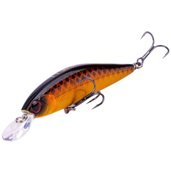 Suspending воблер Shimano Trigger Twitch 90SP, 90 мм, 13 г, Orange Gold — снимка 3