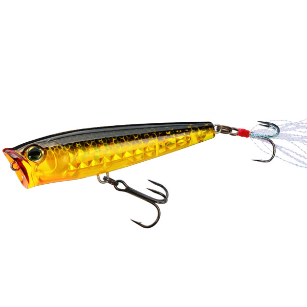 Воблер - попер Yo-Zuri 3DR-X Popper F, 65 мм, 6 г, цвят PGBL — снимка 1