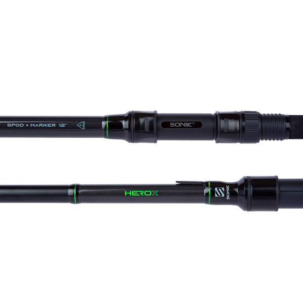 Спод - маркер въдица Sonik HeroX Spod & Marker 3.60 м, 5 lb, 2 части — снимка 8