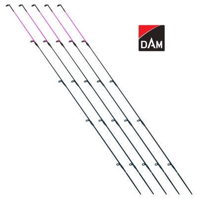 Резервен карбонов връх за фидер въдица DAM Nanoflex Feeder, 1.5 oz