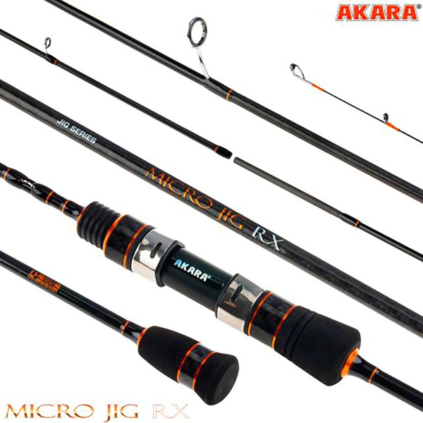 Спининг въдица Akara Micro Jig RX 632 UL 1.92 м, 0.5-4 г — снимка 1