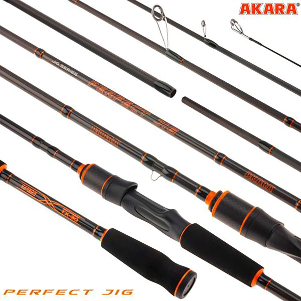Спининг въдица Akara Perfect JIG 802 M 2.4 м, 10-37 г — снимка 1
