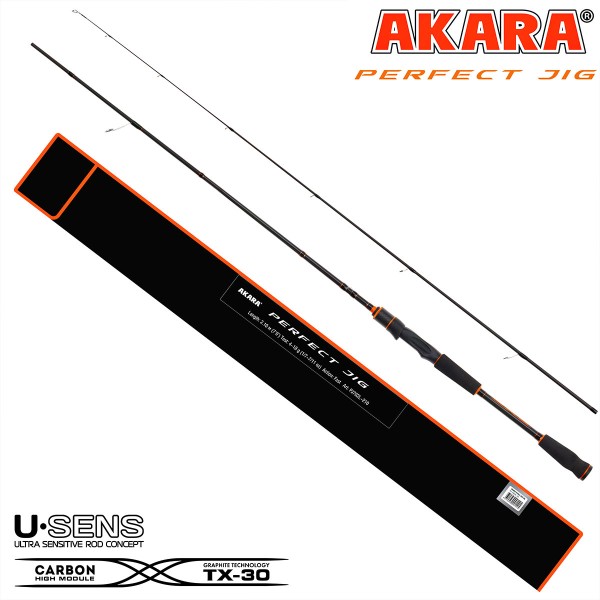 Спининг въдица Akara Perfect JIG 802 M 2.4 м, 10-37 г — снимка 4