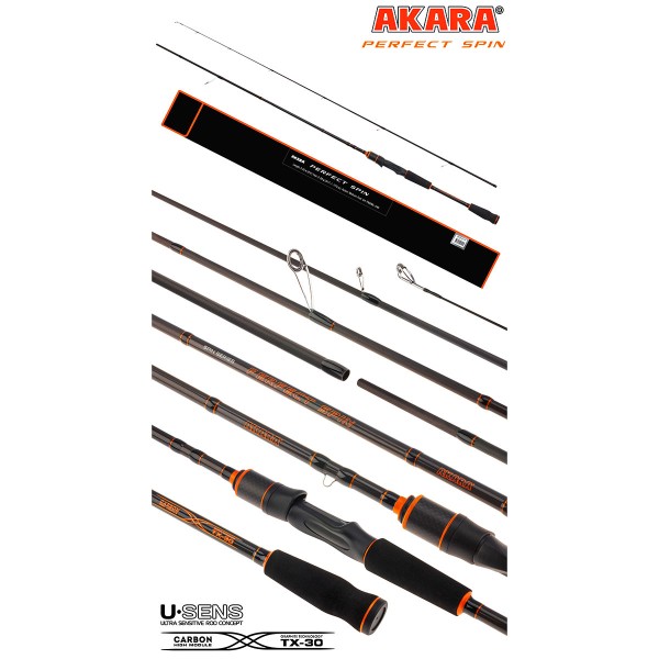 Спининг въдица Akara Perfect Spin 802 ML 2.4 м, 5-28 г — снимка 5