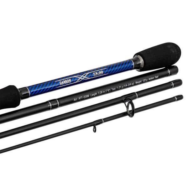 Спининг въдица Akara Teuri Travel 764 ML 2.28 м, 4-17 г — снимка 3