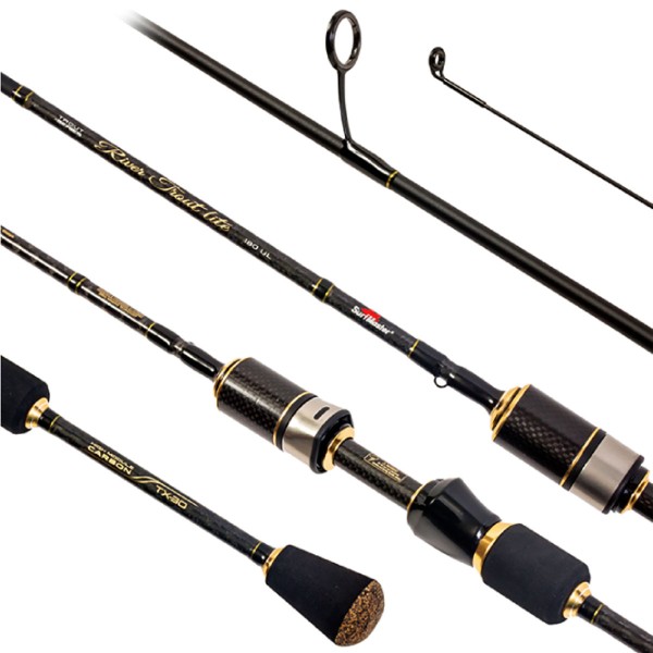 Спининг въдица Akara Surf Master River Trout 602 UL 1.8 м, 0.2-4 г — снимка 1