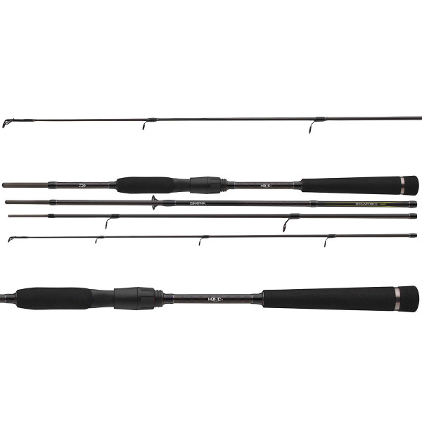 Травел спининг въдица Daiwa 23 Megaforce Travel 2.10 м, 5-21 г — снимка 1