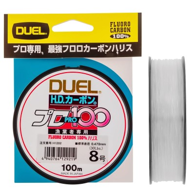 Флуорокарбон DUEL H.D.Carbon PRO Fluorocarbon, 100 м