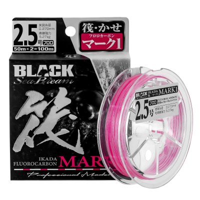 Флуорокарбон за поводи Line System Black Sea Bream, 100 м