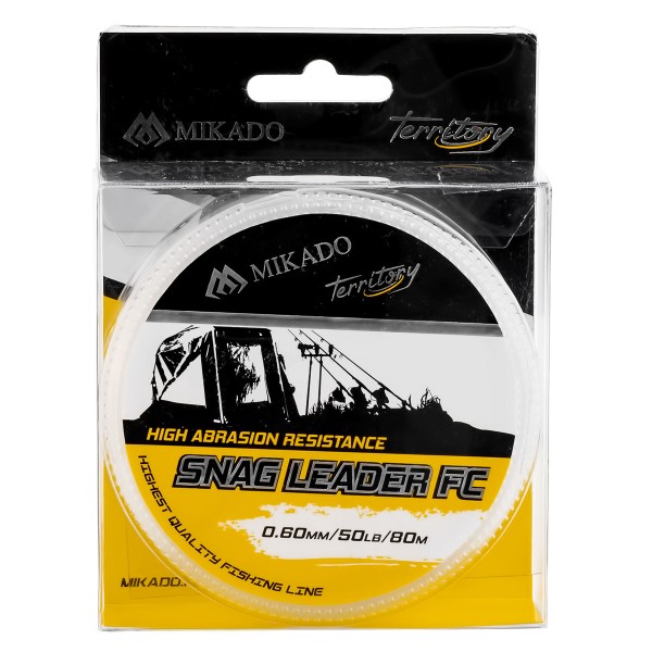 Влакно за шок и снаг лидери Mikado Territory Snag Leader FC, 80 м — снимка 1