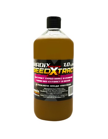 Течен атрактант - екстракт от 9 семена Madix Seed Xtract, 1 л, Turbo Mix