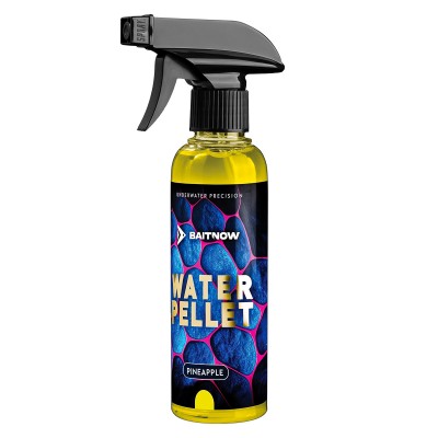 Спрей атрактор за фидер Mikado Baitnow Water Pellet, 250 мл, Pineapple