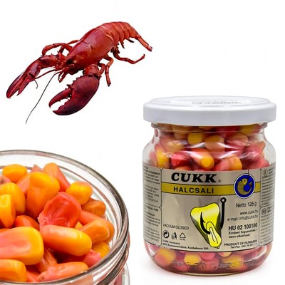 Царевица за риболов Cukk, аромат Рак