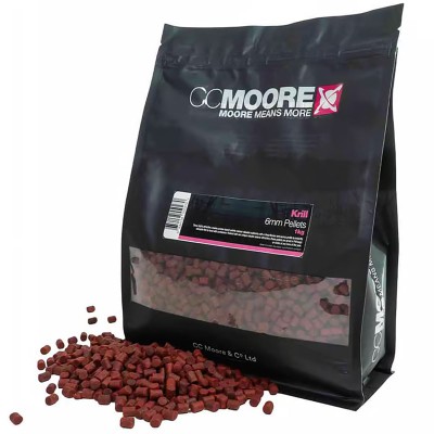 Пелети за шаран CC Moore Krill 6 мм, 1 кг